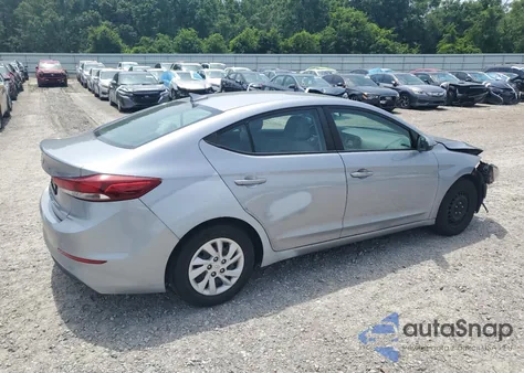 2017 Hyundai Elantra Se из США, поврежденный, VIN 5NPD74LF4HH151846